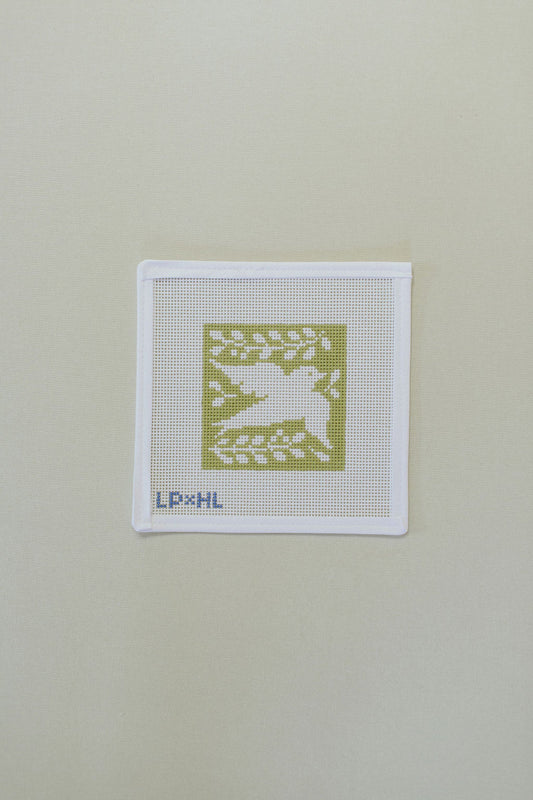 Le Point Studio + Hibiscus Linens Dove Green