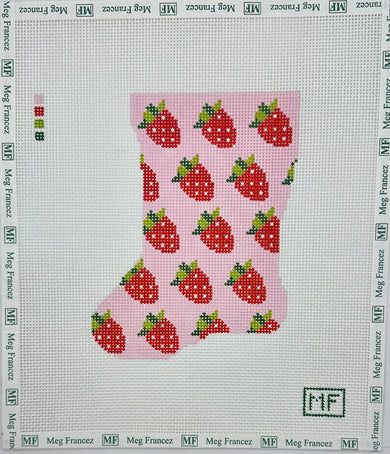 Mini Stocking-Strawberry