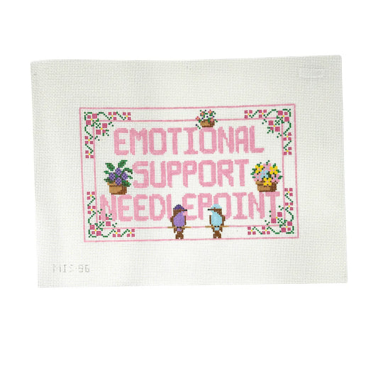 Emotional Support Needlepoint