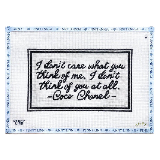 I Don't Care What You Think Of Me Pillow