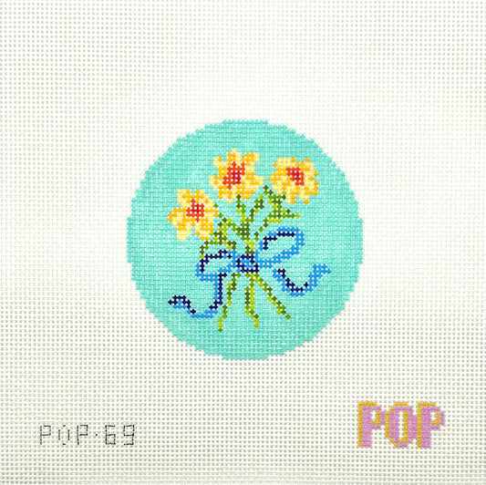 Floral Bouquet-Blue