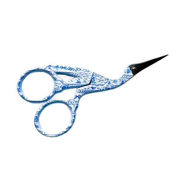 Penny Linn Coastal Reverie Print Crane Scissors (small)