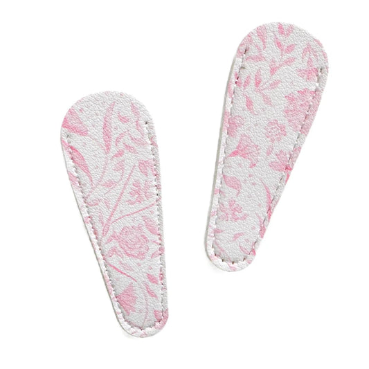 Pink Needlepoint Print Scissor Case