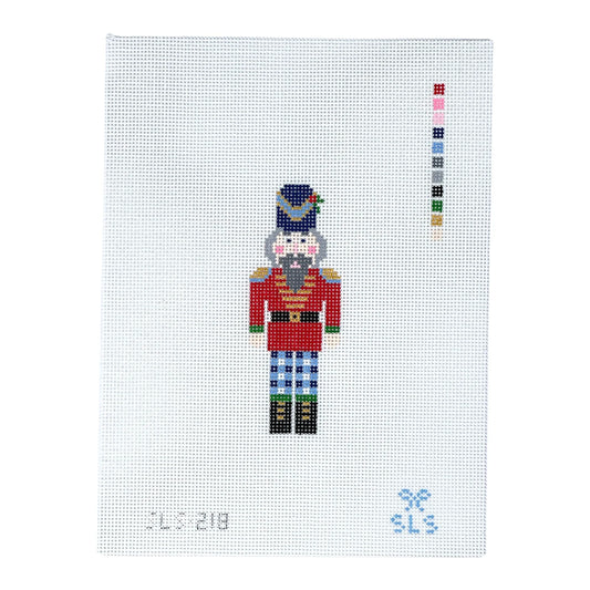 Gingham Nutcracker-Blue Pants