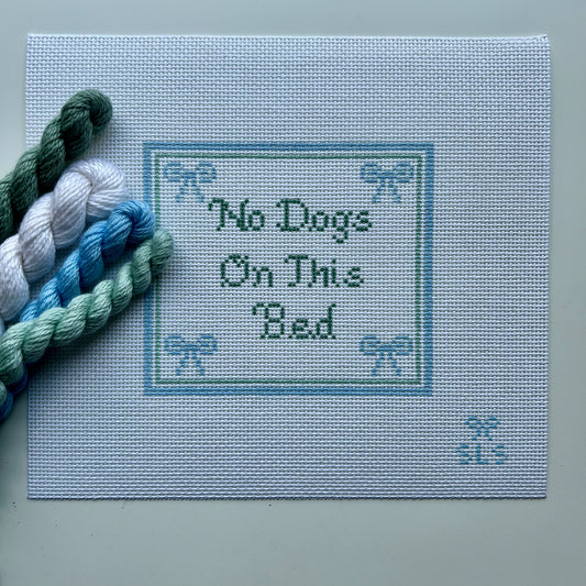No Dogs on this Bed