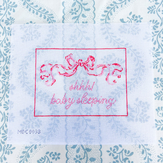 Shh! Baby Sleeping-Pink