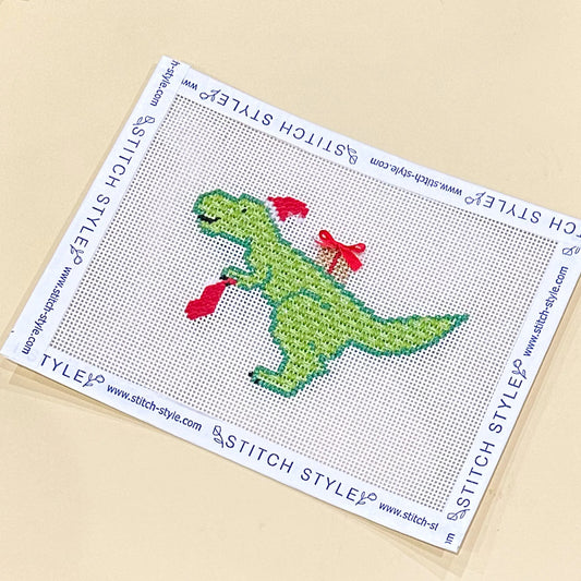 Christmas Dinosaur-T-Rex