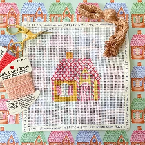 Pink Gingerbread House