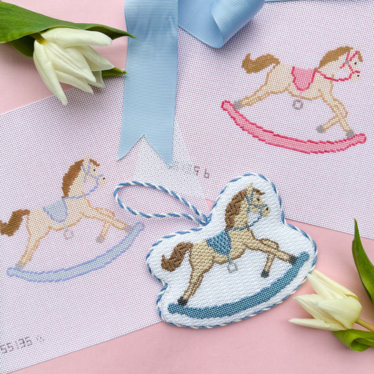 Rocking Horse-Blue