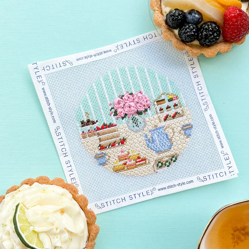 Tea for Two (w/ stitch guide)