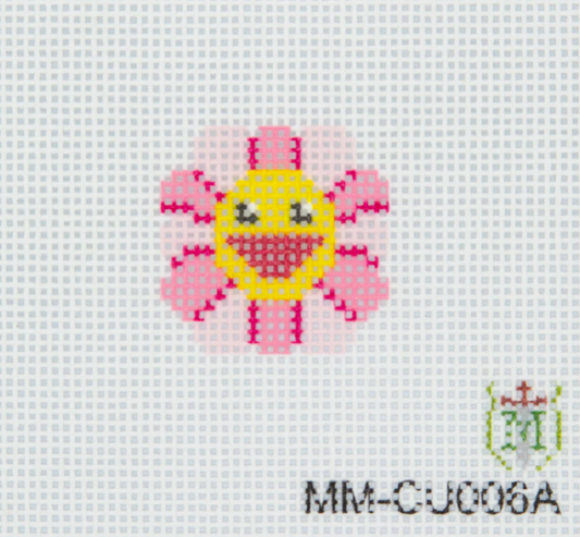 Fob Mini-Pink Happy Flower