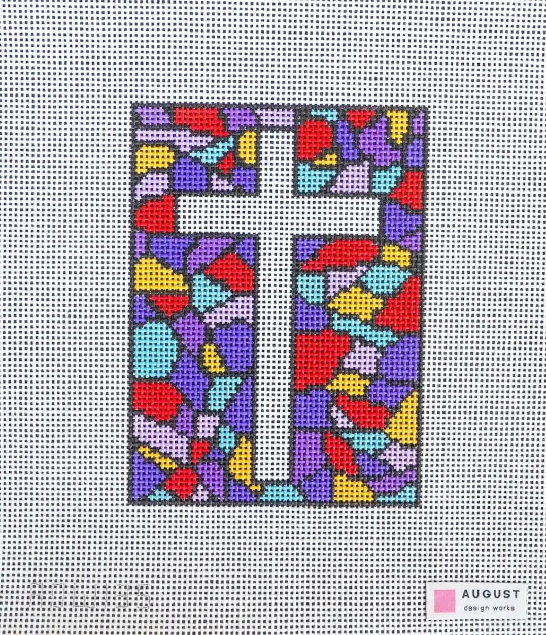 Twilight Grace Stained Glass Cross