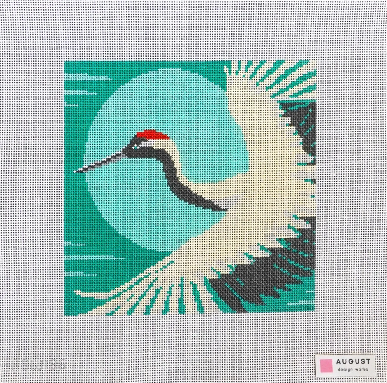 Red-Crowned Crane