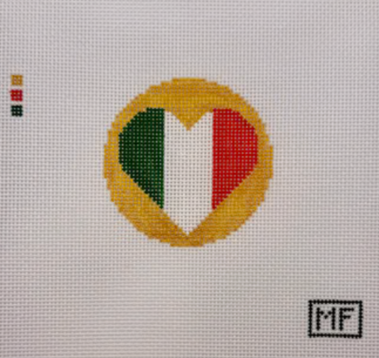 Heart Flag Mini-Ireland