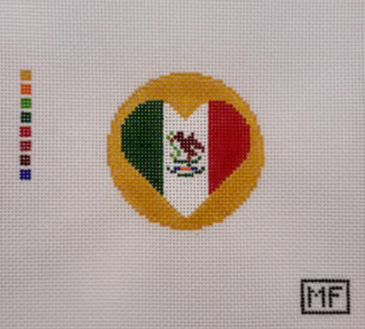 Heart Flag Mini-Mexico