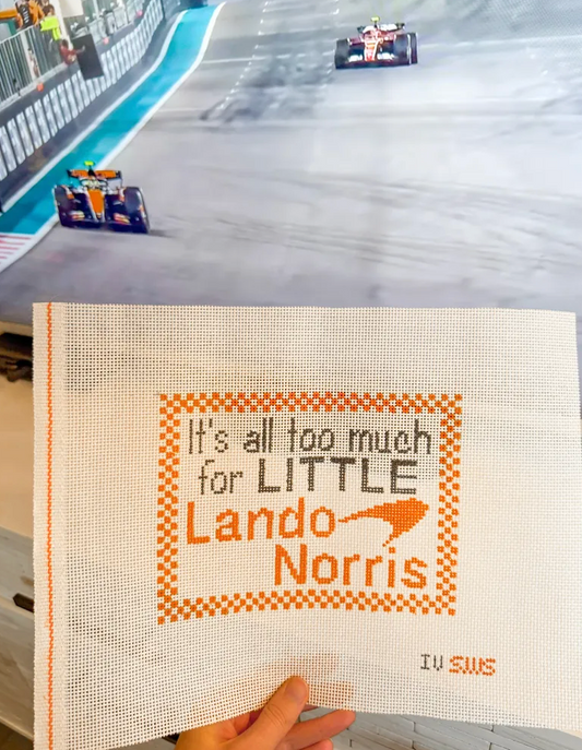 F1-It's All Too Much for Little Lando Norris