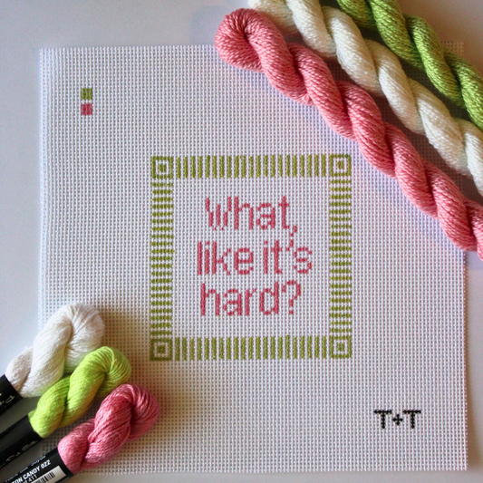What, Like It's Hard?