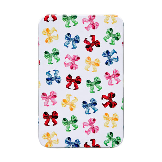 The Collection Bow Printed Tin Box with Magnet