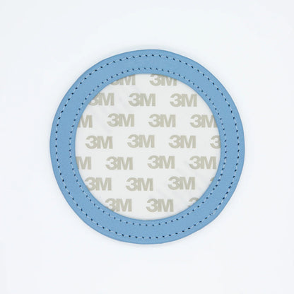 Leather Self-Finishing Round Magnet