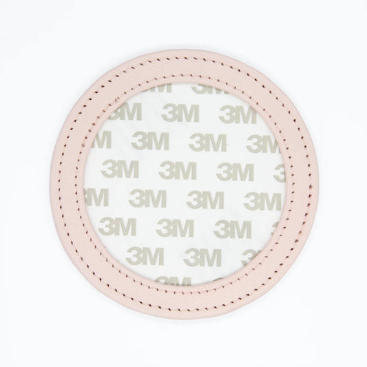 Leather Self-Finishing Round Magnet