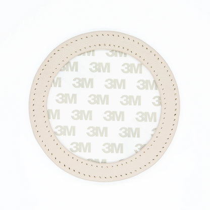 Leather Self-Finishing Round Magnet