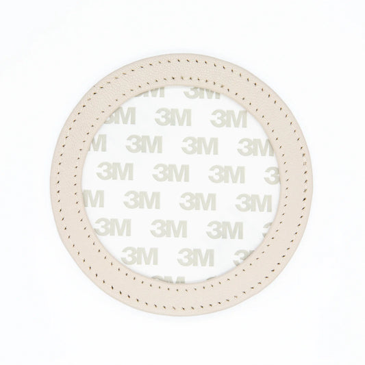 Leather Self-Finishing Round Magnet