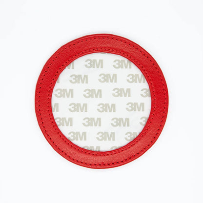 Leather Self-Finishing Round Magnet