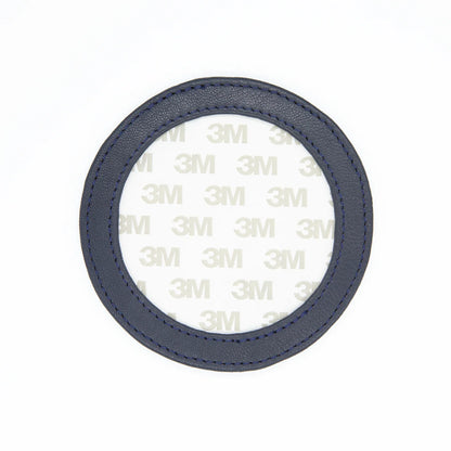Leather Self-Finishing Round Magnet