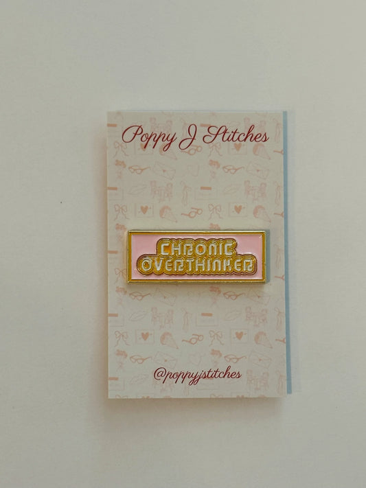 Chronic Overthinker Needle Minder