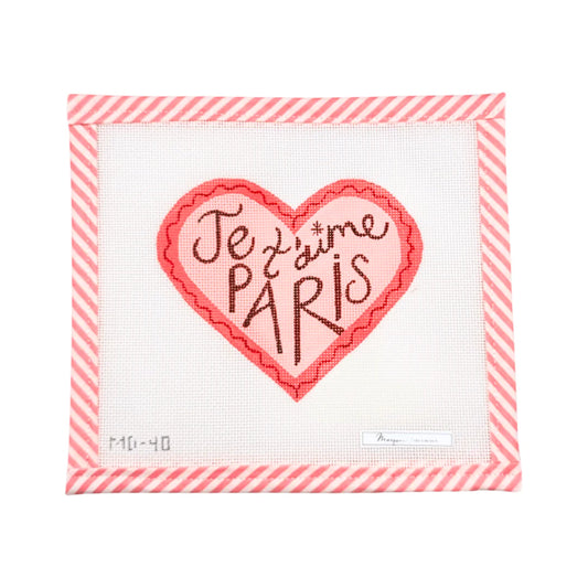 Je T'aime Paris Heart